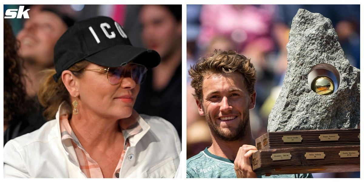 Shania Twain praised Casper Ruud, who won his second title at the Swiss Open in Gstaad.