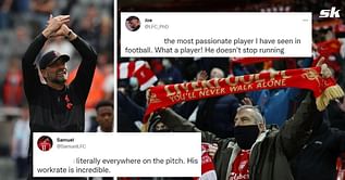 “Most passionate player I have seen in football," "literally everywhere on the pitch” – Liverpool fans salute ‘tireless’ 25-year-old star for ‘incredible work rate' in Community Shield win