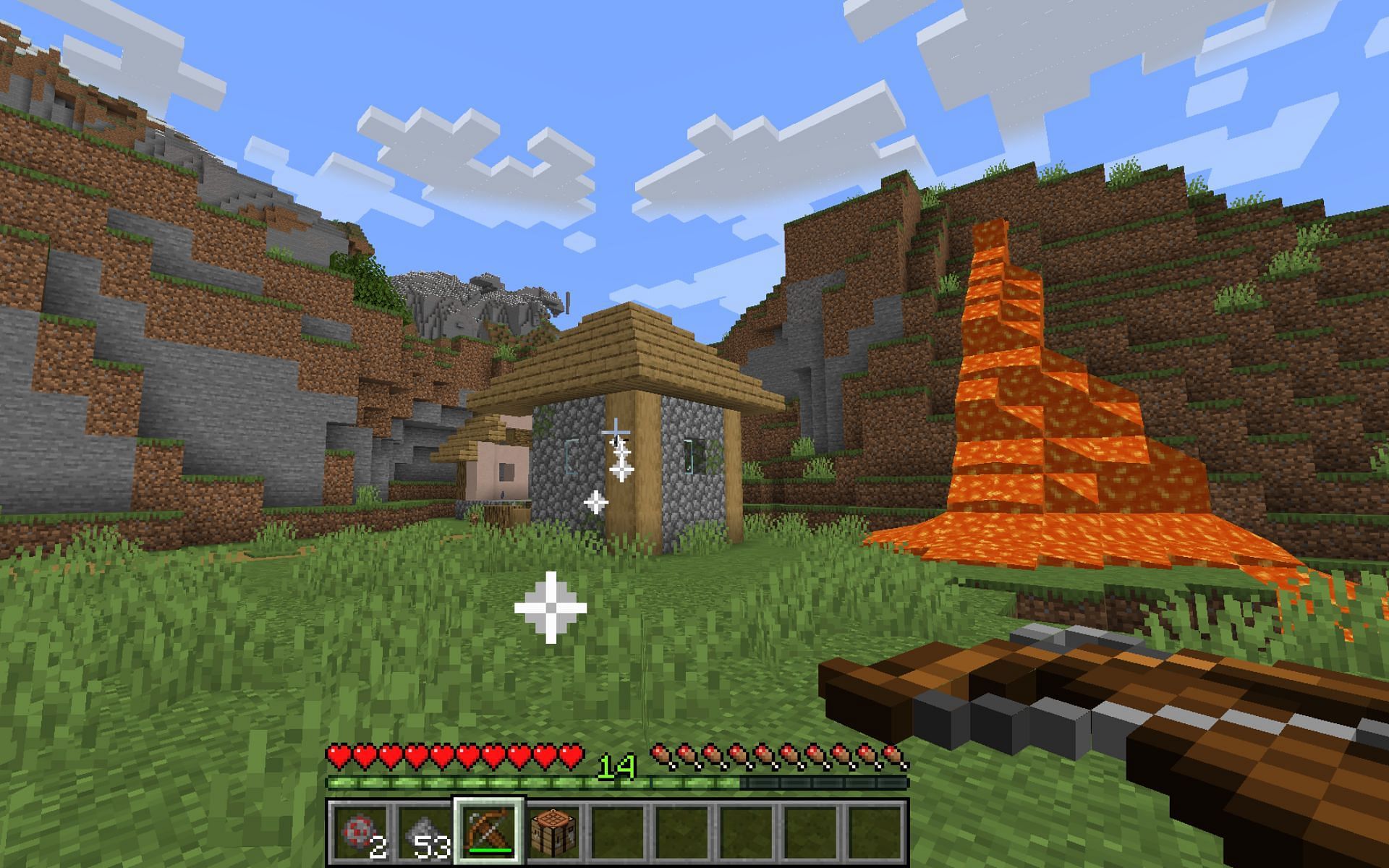 Quick charge can only be applied to a crossbow (Image via Minecraft 1.19)