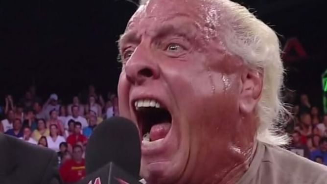 "Expect worse" - Ric Flair threatens former WWE Intercontinental Champion with a brutal beating