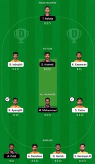 NRK vs ITT Dream11 Fantasy Suggestion #1