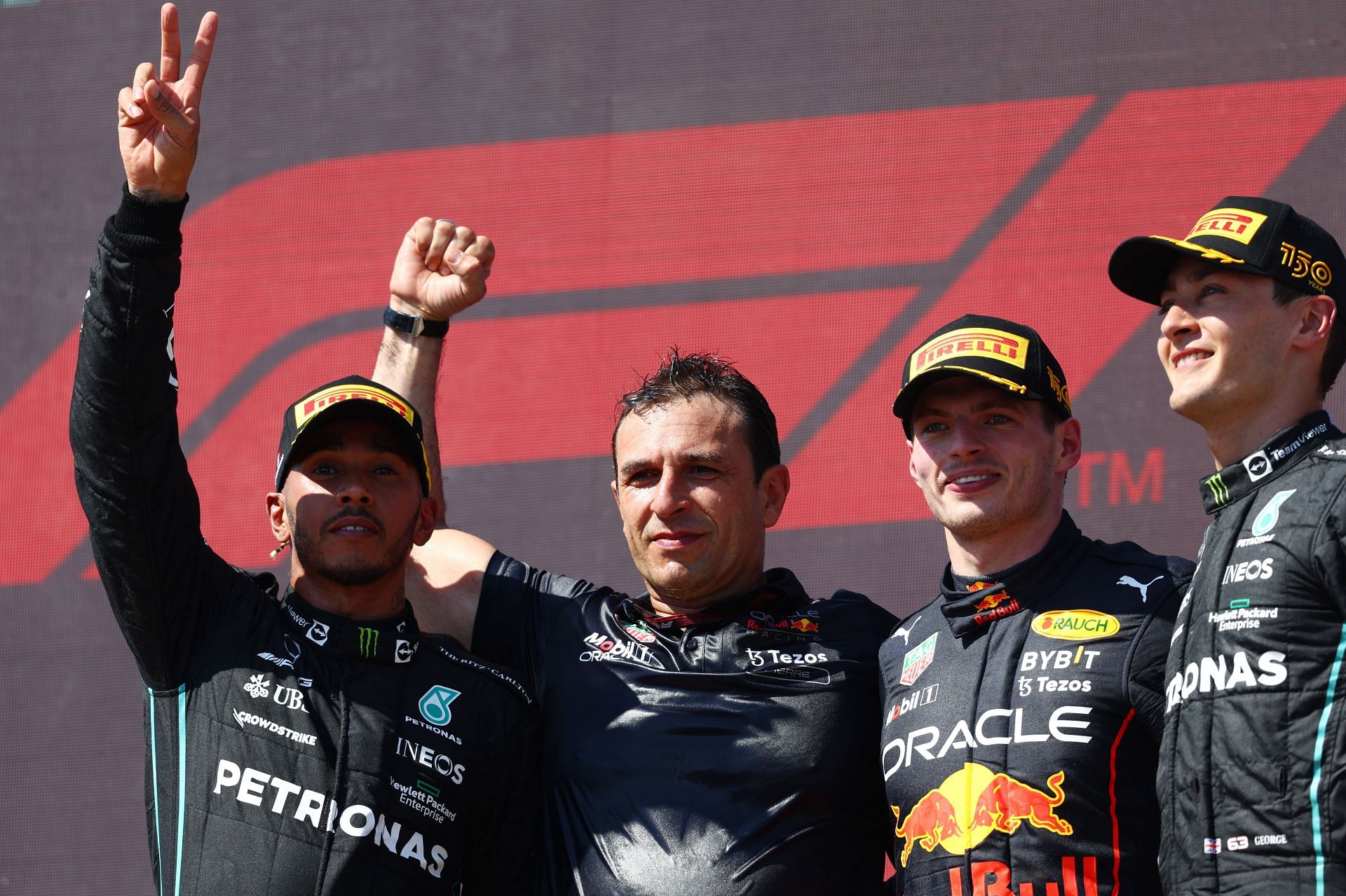 2022 F1 Grand Prix of France - Podium Celebrations