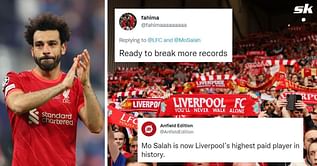 “What a way to break the internet”, “All hail the king” – Liverpool fans ecstatic as Mohamed Salah signs contract extension to put an end to transfer rumors