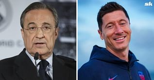 Real Madrid president Florentino Perez congratulated Barcelona for signing Robert Lewandowski: Reports