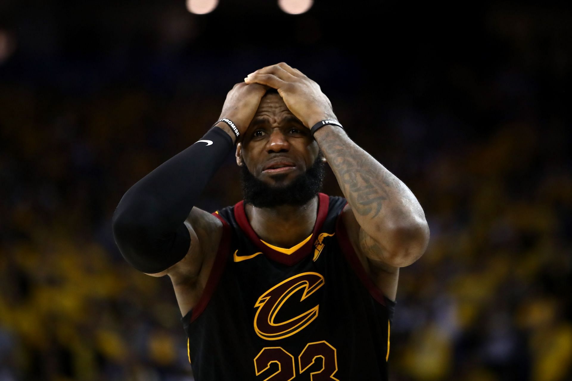LeBron James created an iconic meme during the 2018 Finals.