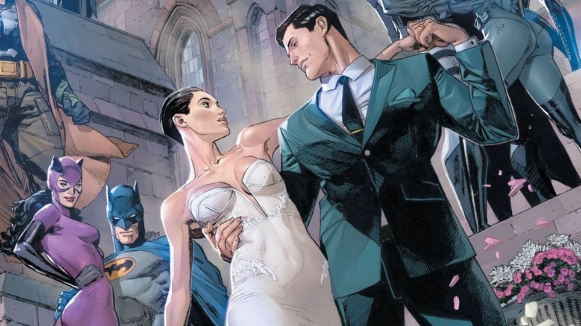 Bruce Wayne and Selina Kyle (Image via DC Comics)