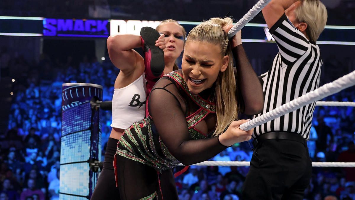 Ronda Rousey made Natalya tap out again