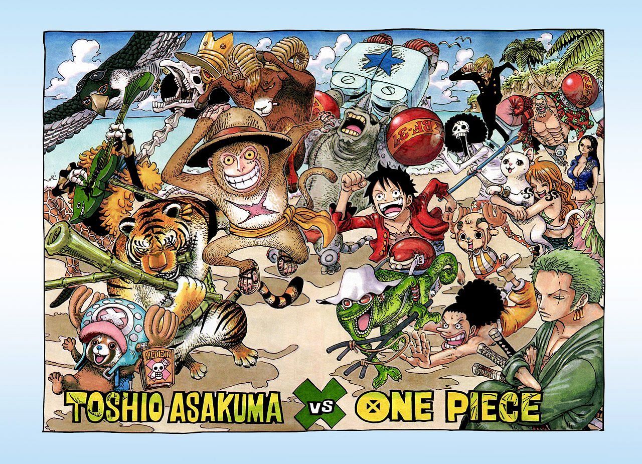 One Piece Chapter 651&#039;s color spread (Image Credits:Eiichiro Oda/Shueisha, Viz Media, One Piece)
