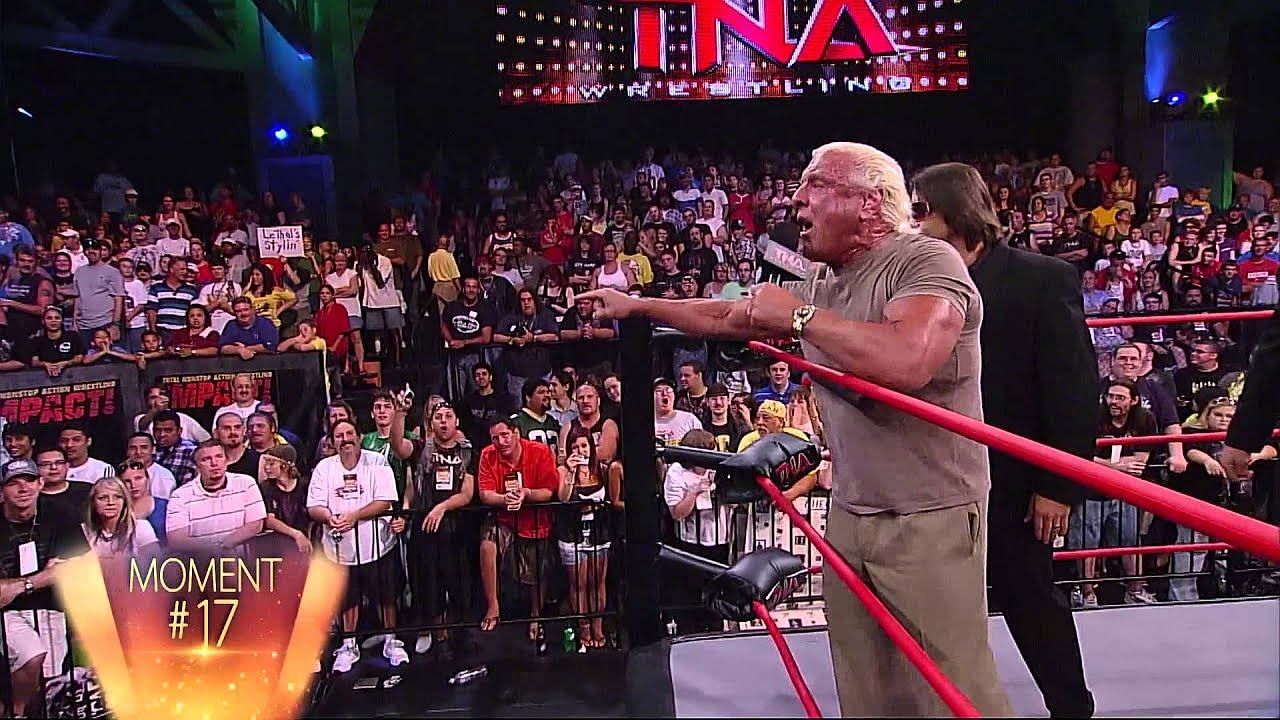 Flair has not been very flattering about TNA.