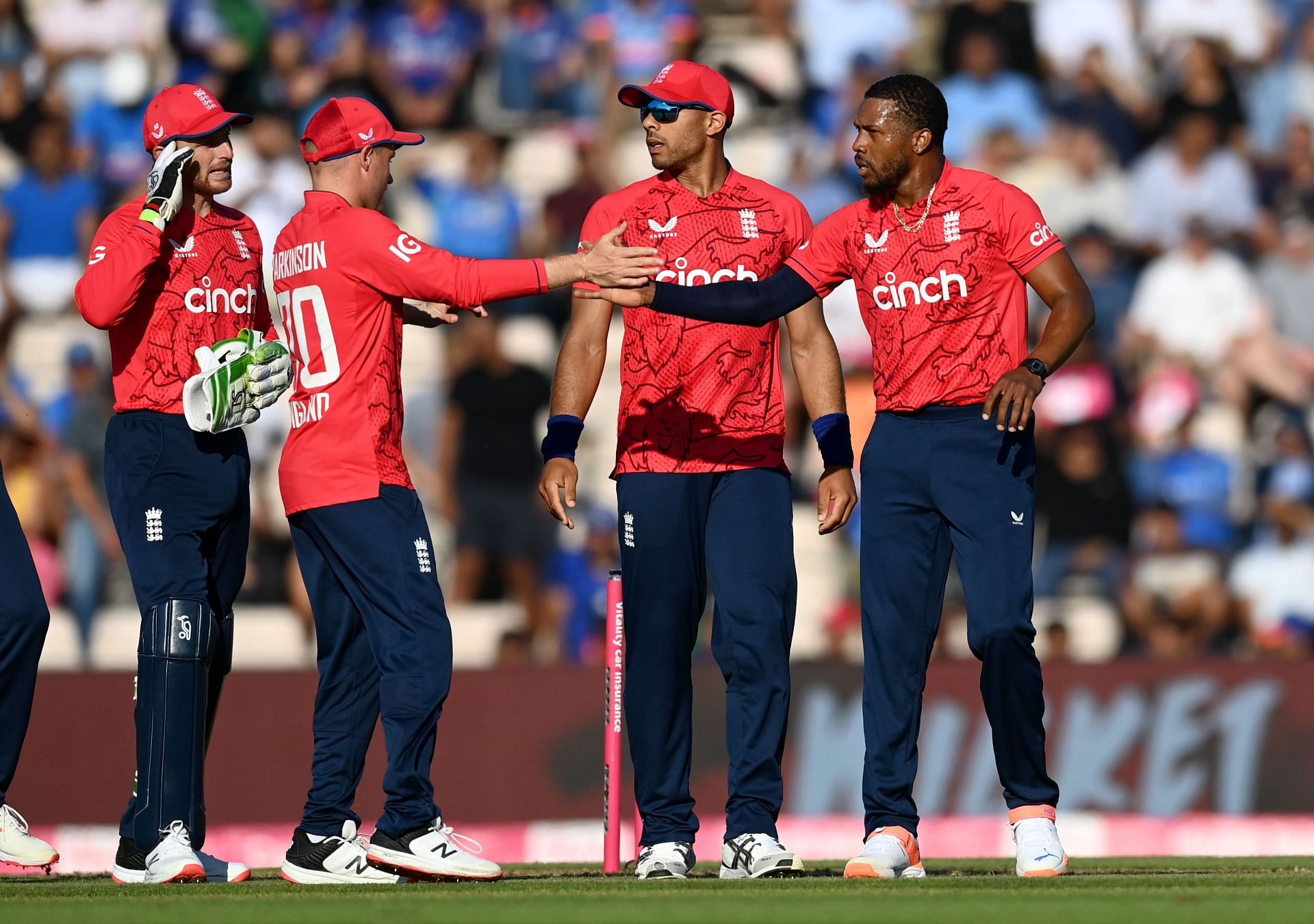 The England bowlers were taken to the cleaners by the Indian batters in the first T20I