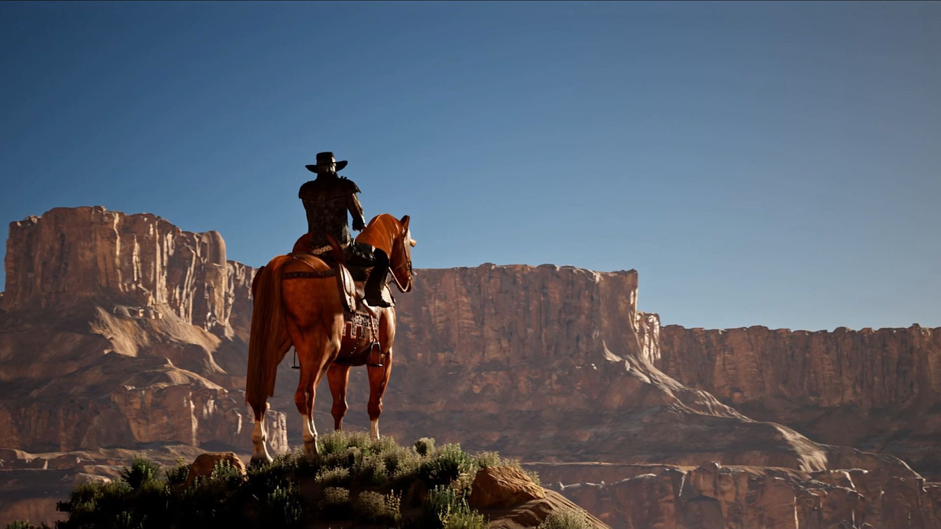 Screenshot from the Red Dead Revolver fan remake trailer (Image via TeaserPlay)