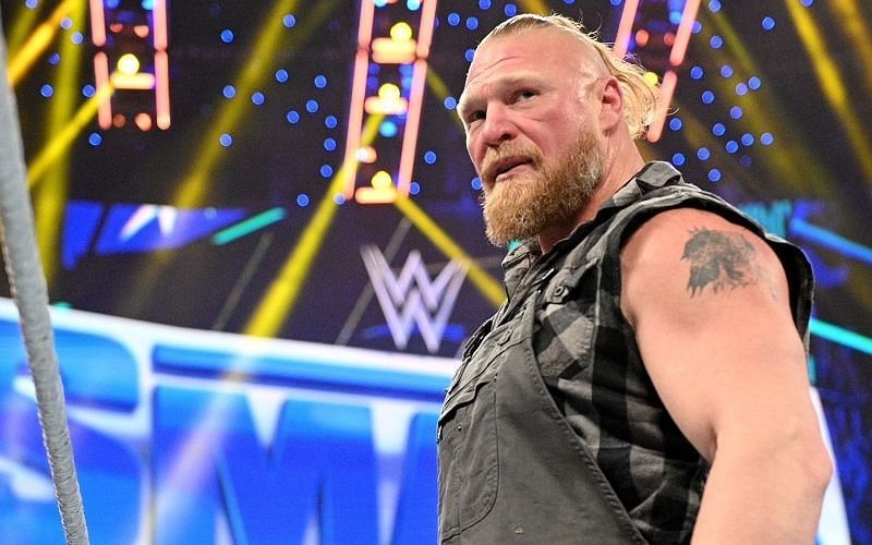 WWE दिग्गज ब्रॉक लैसनर को मिली चेतावनी