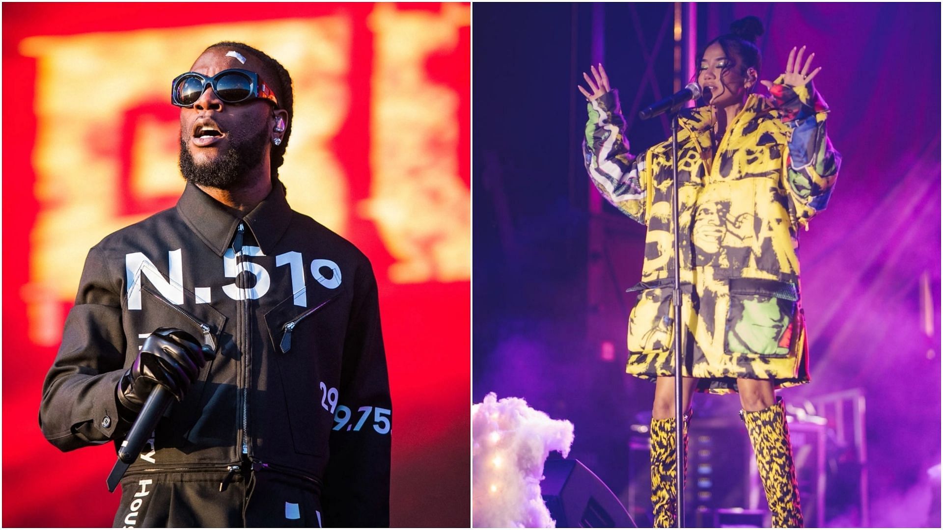 Burna Boy and Jhene Aiko have been announced as the headliners for this year&#039;s Kultureland. (Image via Getty and Instagram)