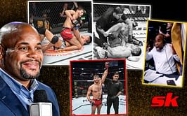 "I didn't know my voice could go that high!" - Daniel Cormier on his hilarious reaction watching Matt Schnell pull off "greatest comeback in UFC history"
