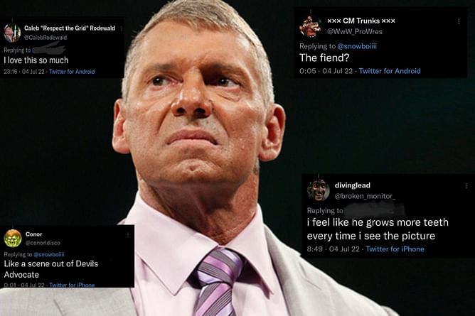 "Just looks like a creepy doll"- Fans react to top WWE star's picture with Vince McMahon going viral