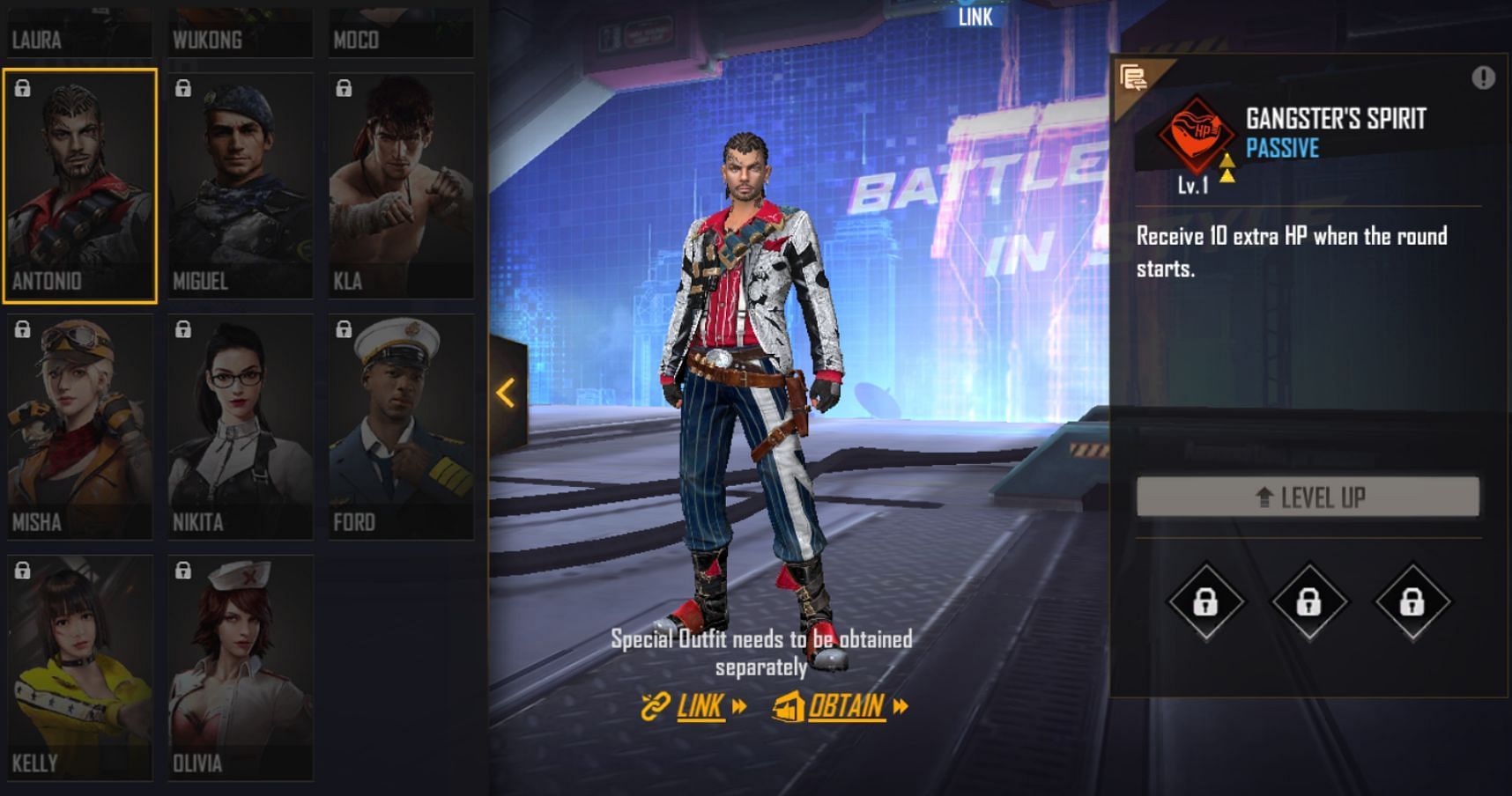 Upcoming Free Fire character Wolfrahh and his ability unveiled - Dot Esports