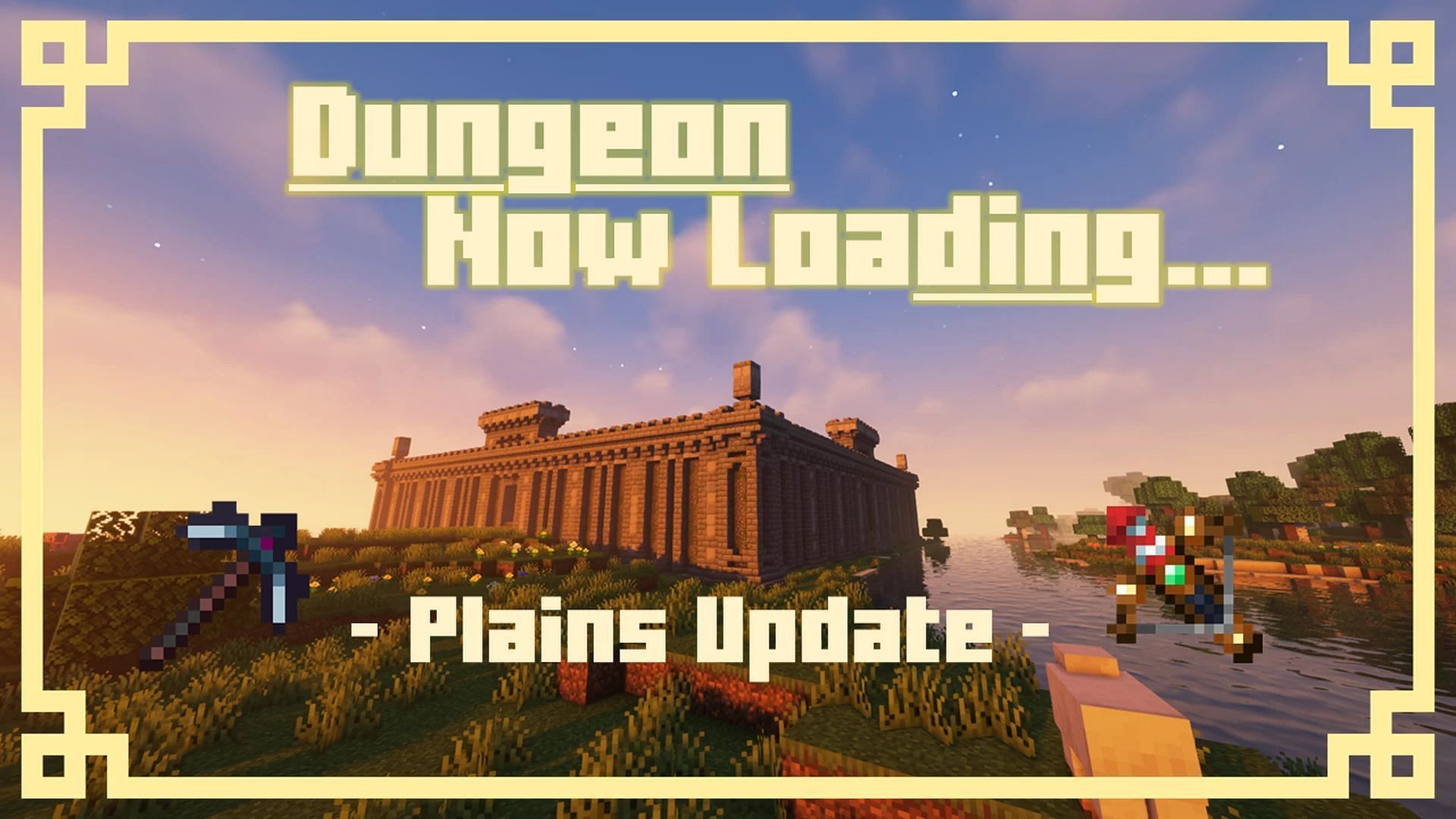 The title image for Dungeon Now Loading (Image via planetminecraft.com)