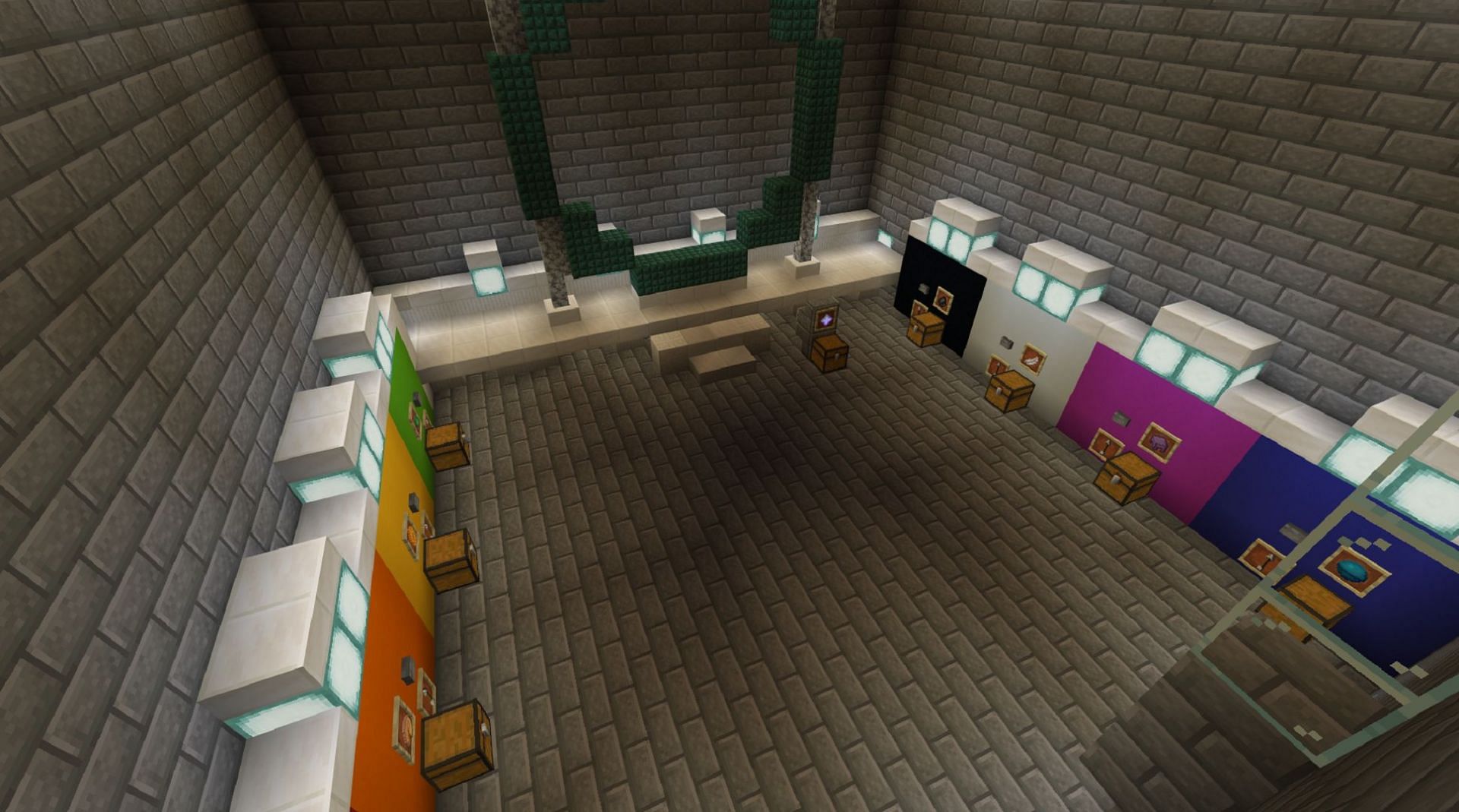 This escape room map can be enjoyed on both Bedrock and Java Edition (Image via Dasskippy/MinecraftMaps.com)