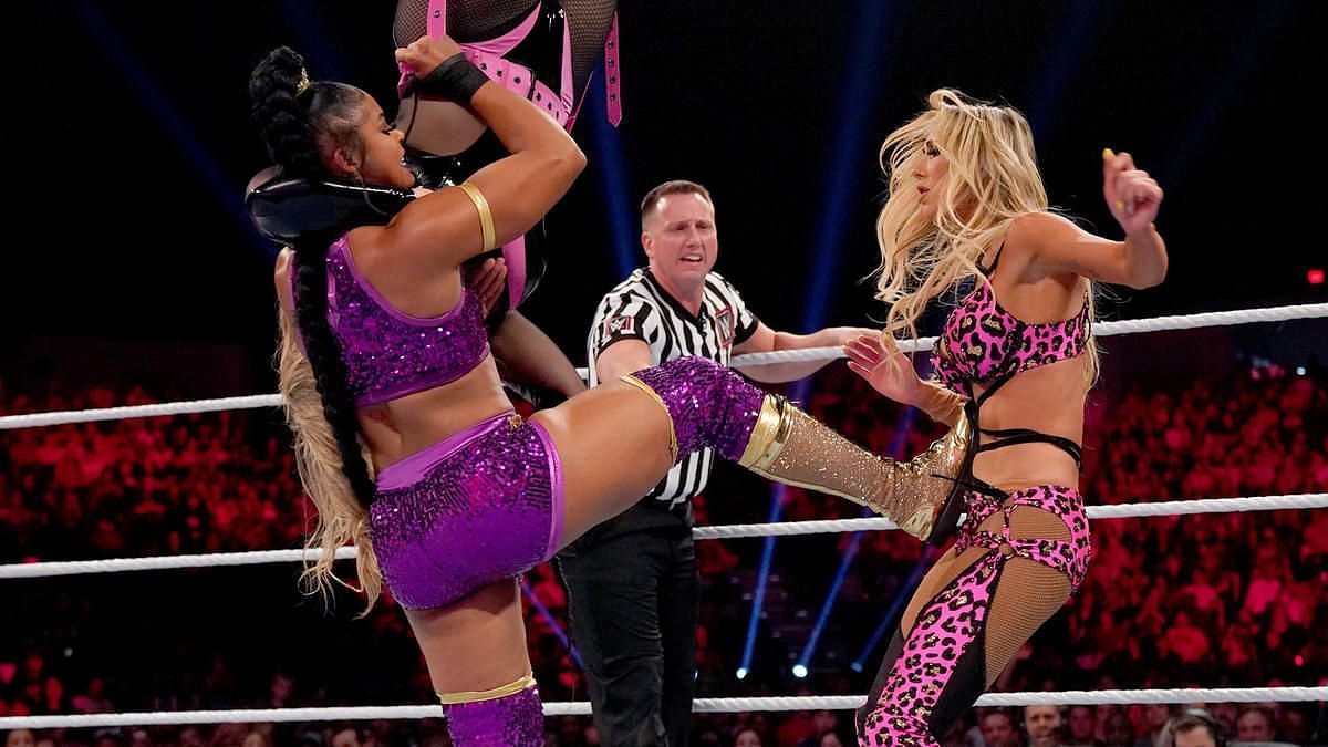 Bianca Belair ve Liv Morgan geçen hafta RAW'da bir araya geldi