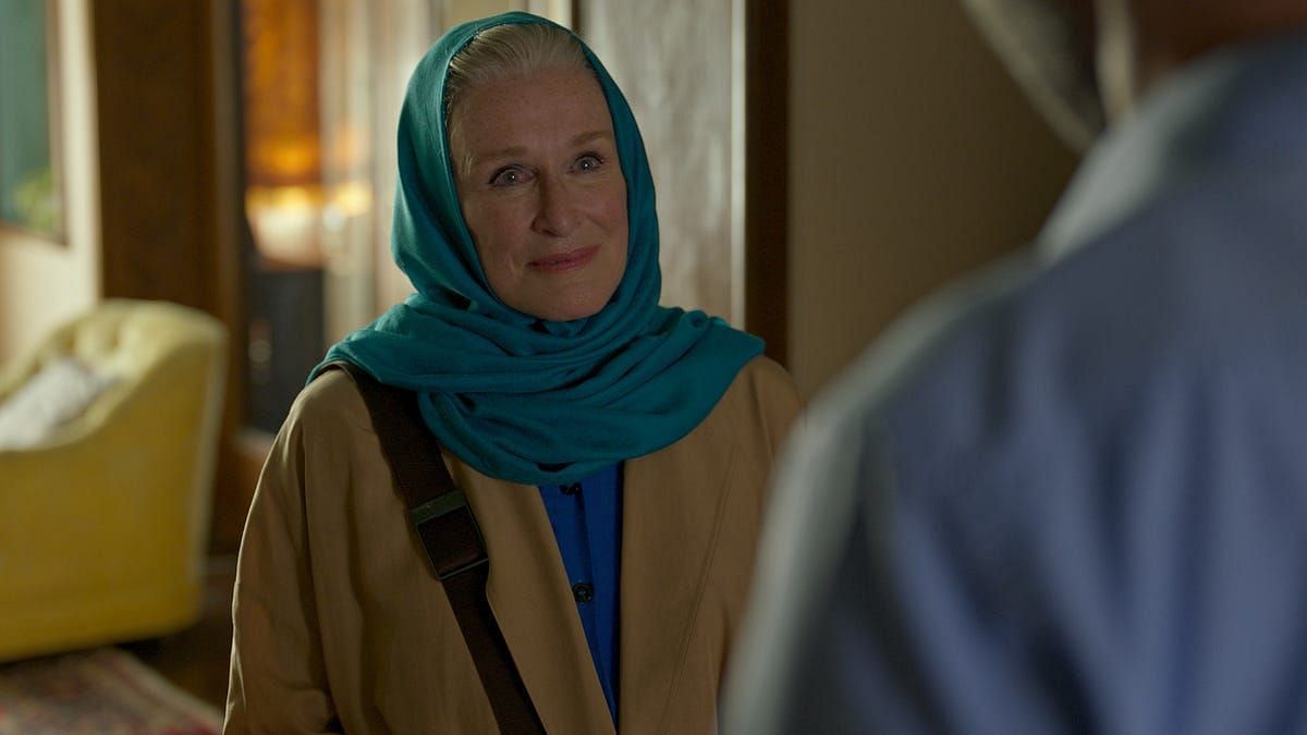 Glenn Close in Tehran (Image via Apple TV+)