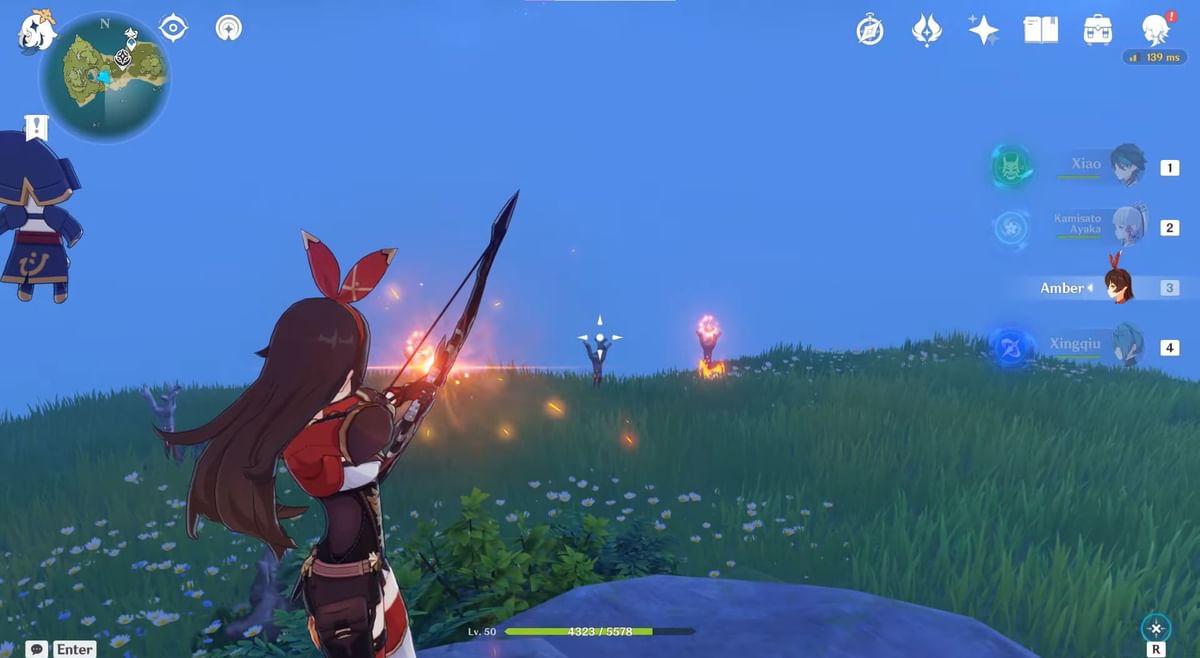 Genshin Impact Minacious Isle torch puzzle guide