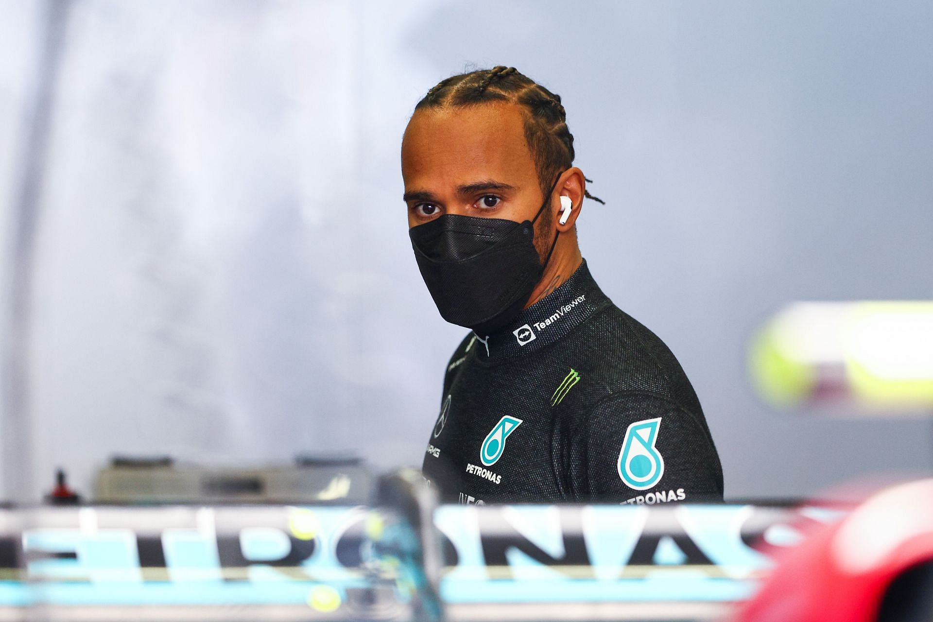 F1 Grand Prix of Austria - Practice - Lewis Hamilton arrives in Austria.