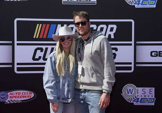 Matthew Stafford's wife Kelly claps back at NFL fans who want her to dress more feminine