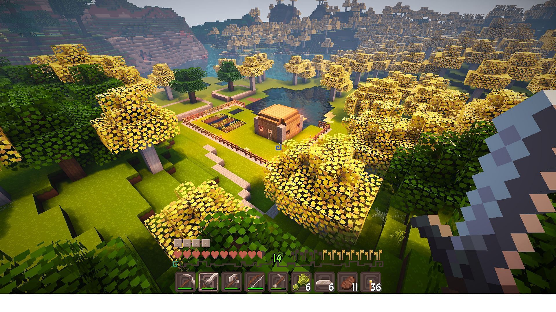 An example of KUDA shaders (Image via Mojang)