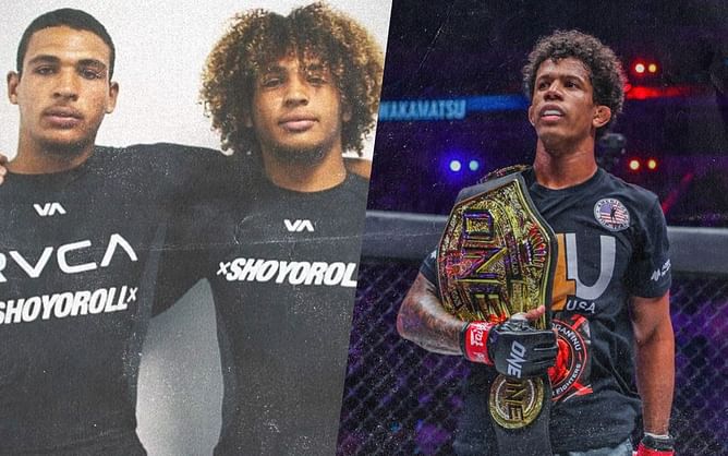 ONE flyweight king Adriano Moraes rolls with the Ruotolo brothers in LA