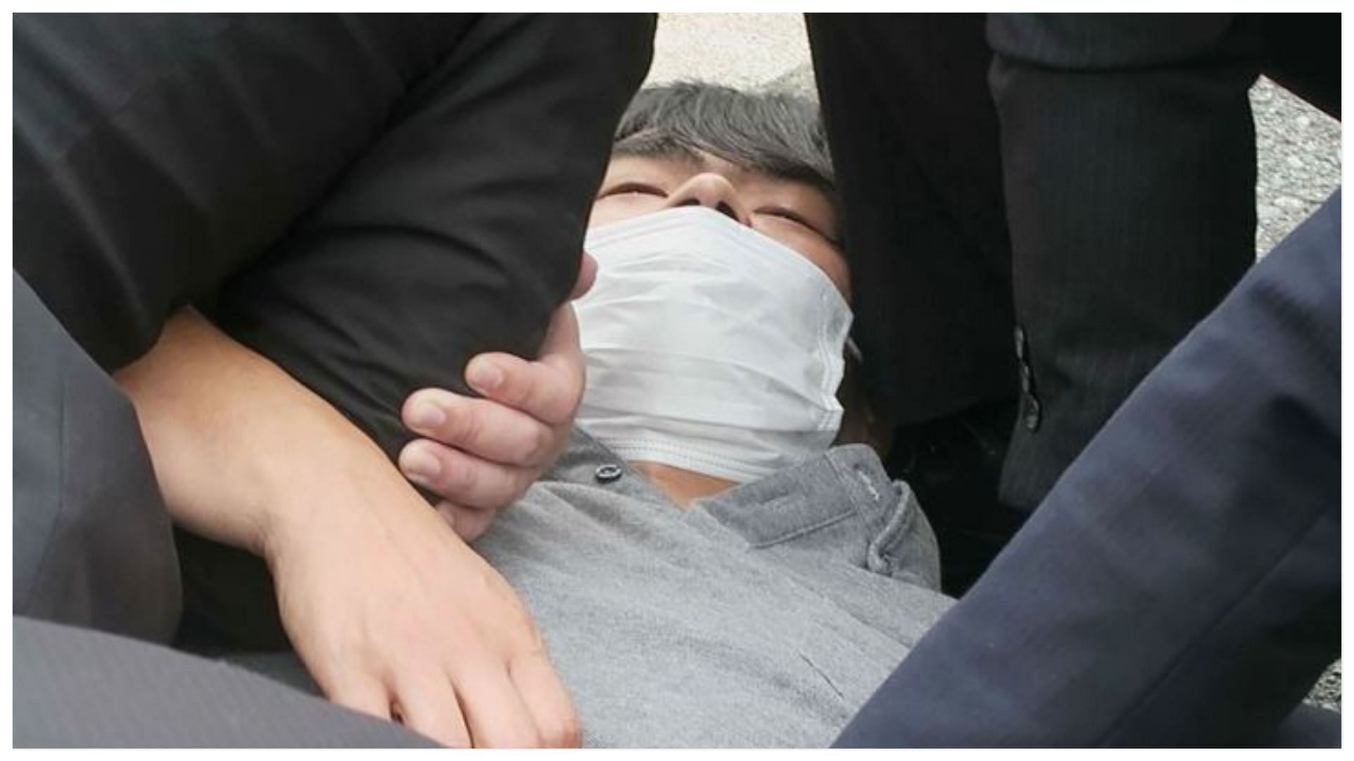 Police have identified 41-year-old Tetsuya Yamagami as a suspect in PM Abe&#039;s assassination (Image via AP/Yonhap)