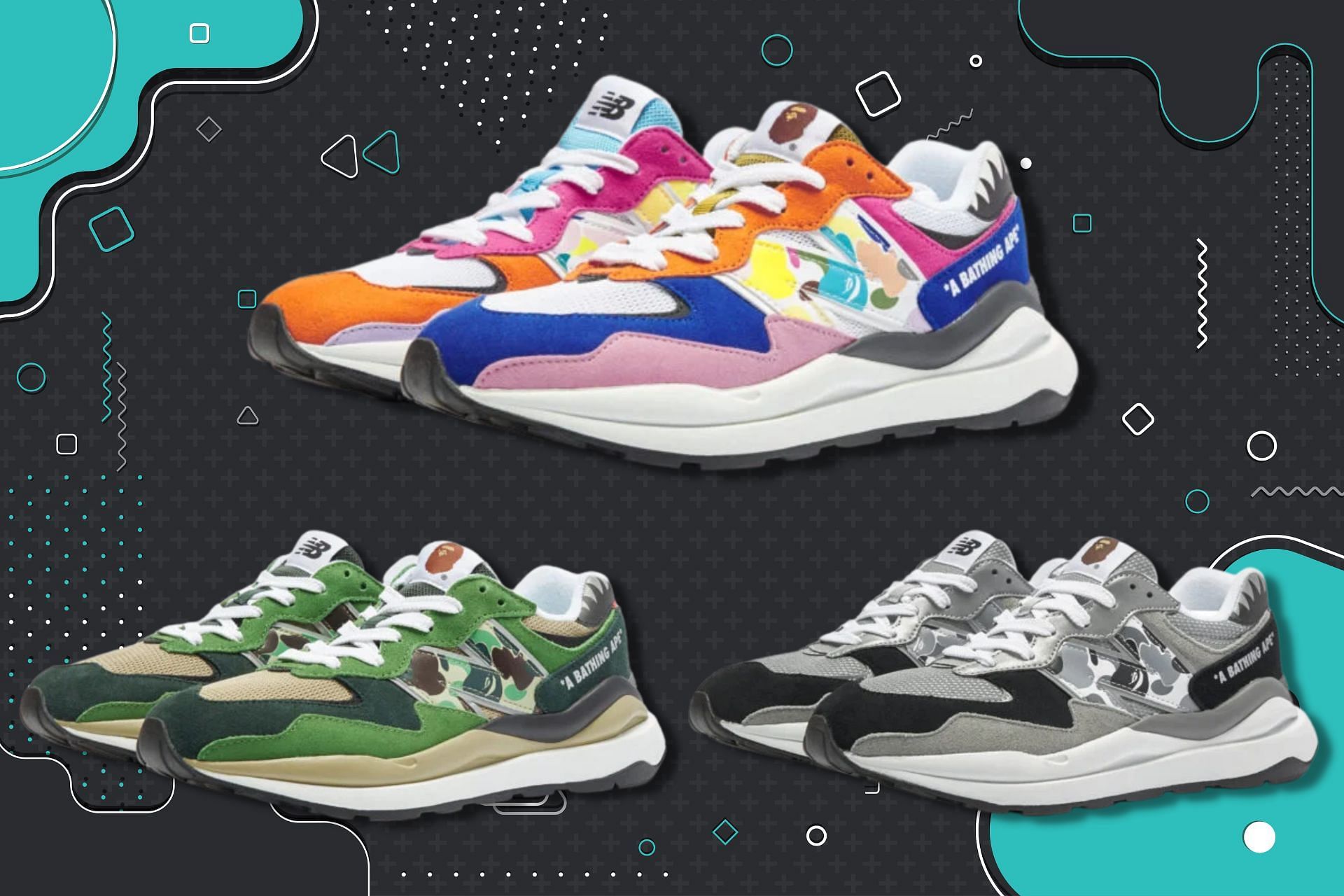 New Balance joined forces with Japanese brand for a sneaker collection (Image via Sportskeeda)