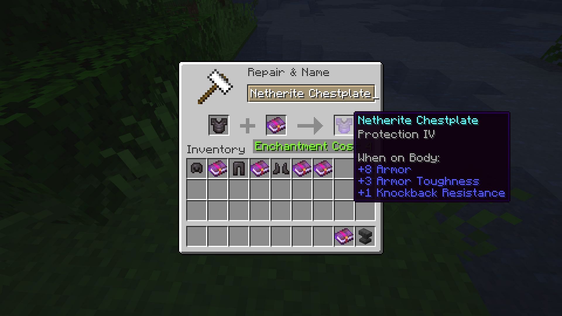 The Protection enchantment (Image via Mojang)