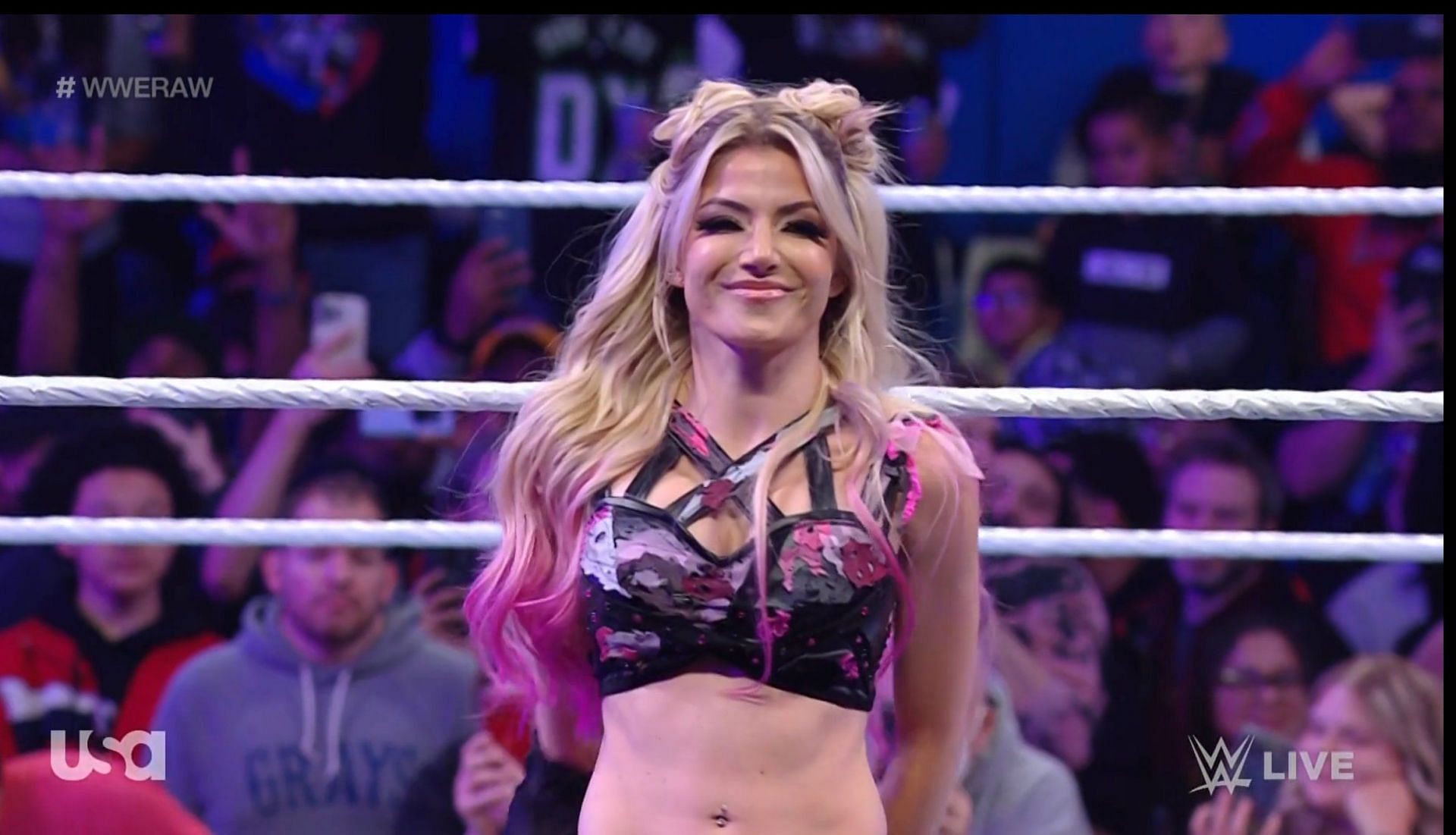 Little Miss Bliss made her return to WWE programming back in May