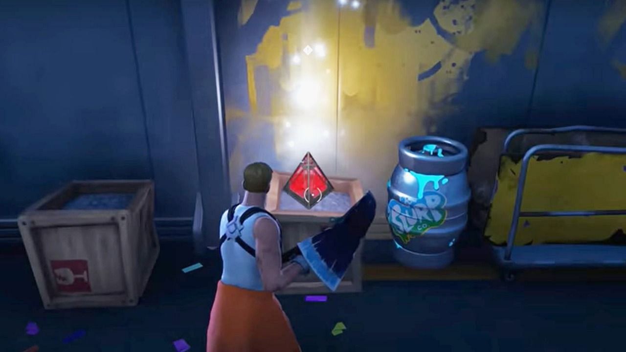 The Sith Holocron has made its way into Fortnite (Image via YouTube/Daily FN)