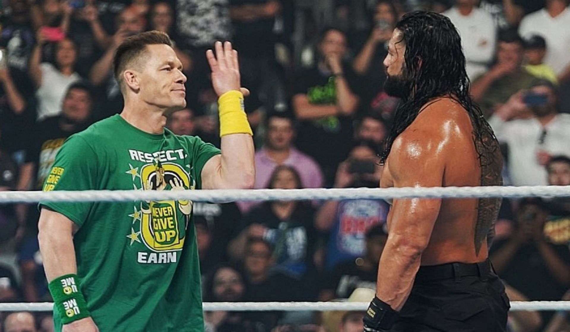 WWE में जॉन सीना की वापसी और रोमन रेंस के साथ कंफ्रंटेशन शानदार था