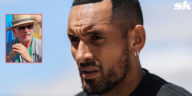 "My son would have been disqualified for it" - Nick Kyrgios' father laments double standards after Stefanos Tsitsipas hits the ball into the crowd