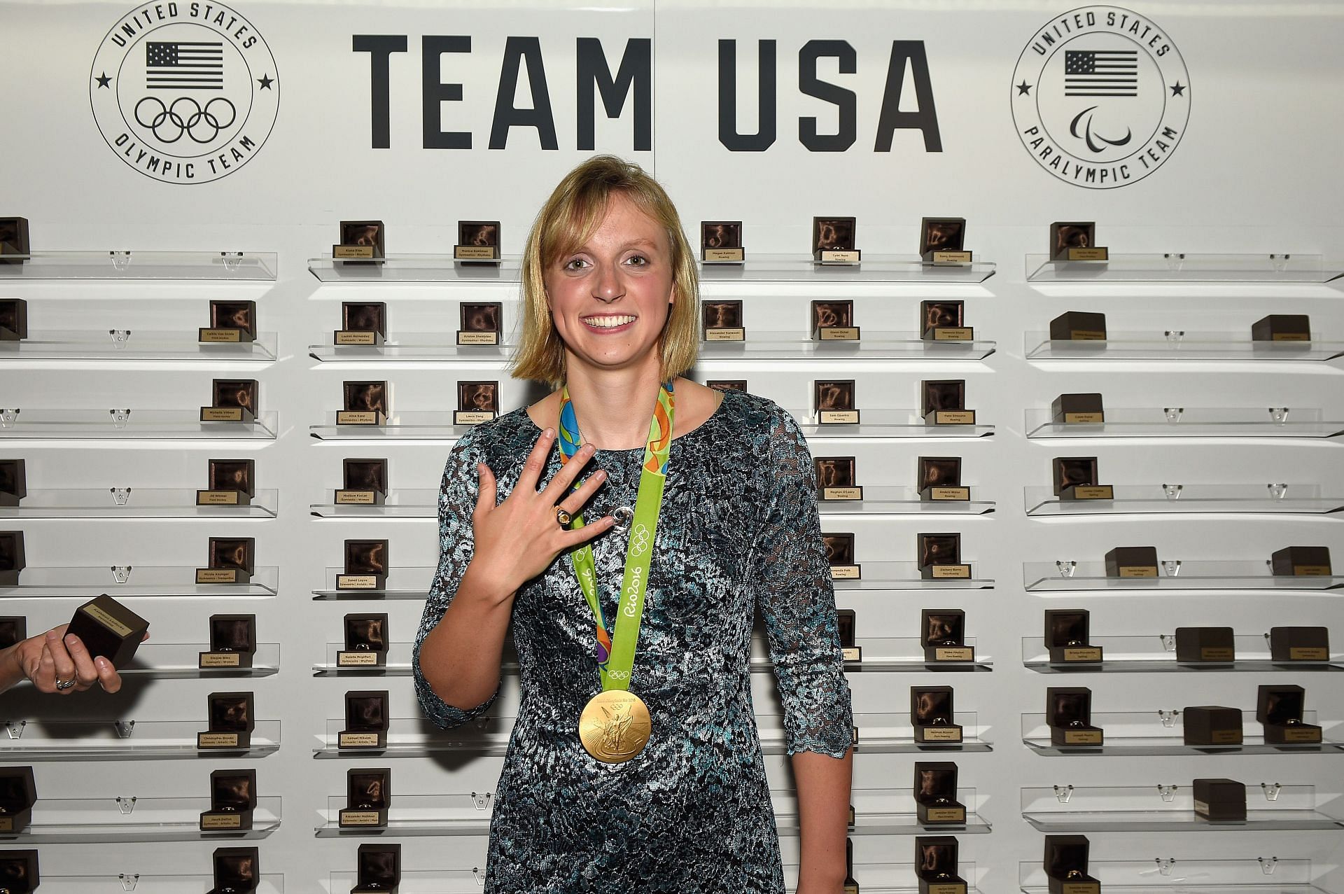 Katie Ledecky at the Team USA Awards