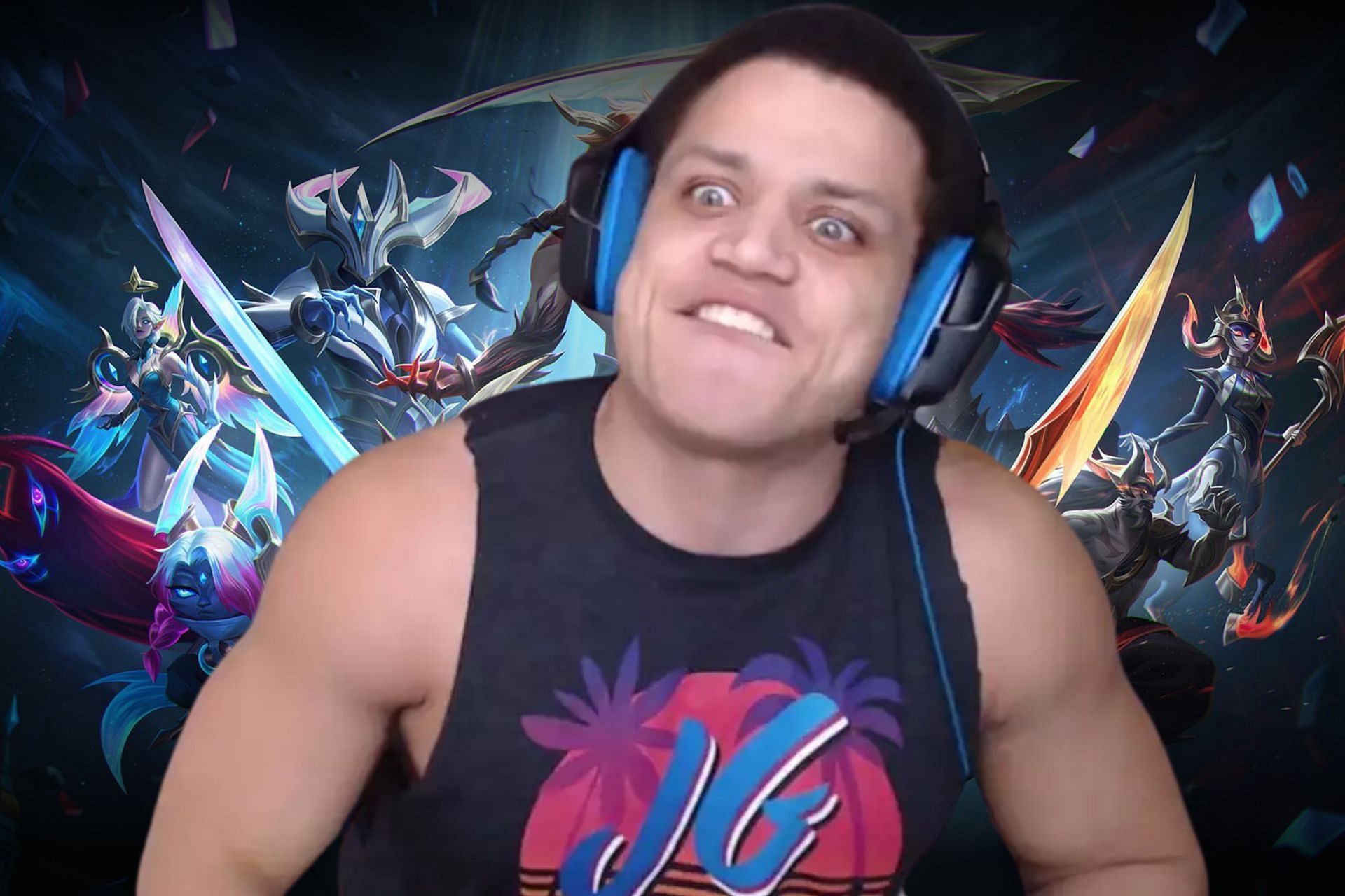 Tyler1 shares his strong opinions about the League of Legends balance team on stream (Image via Sportskeeda)
