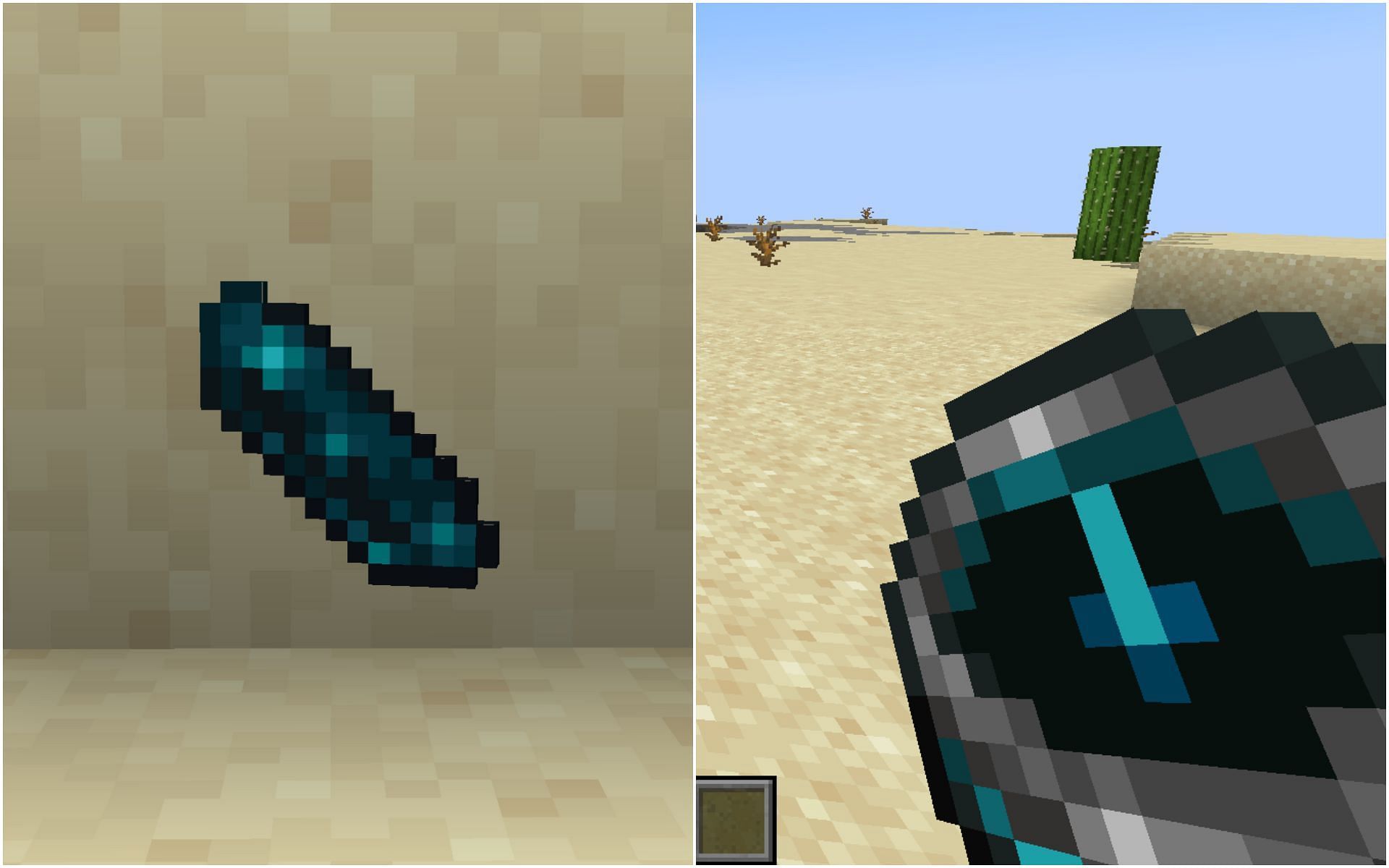 Echo shard has only one use as of yet (Image via Minecraft 1.19 update)