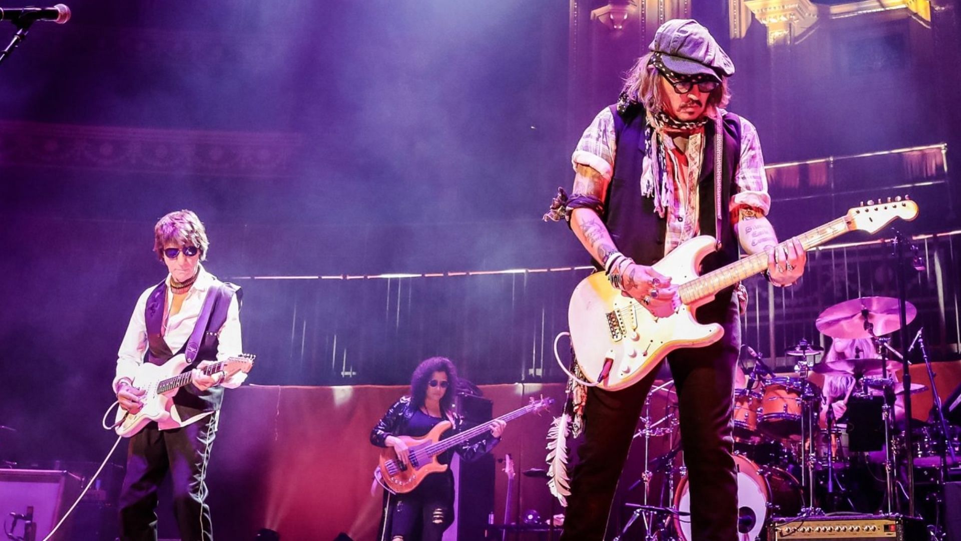 Johnny Depp will release an album with Jeff Beck on July 15 (Image via Christie Goodwin)