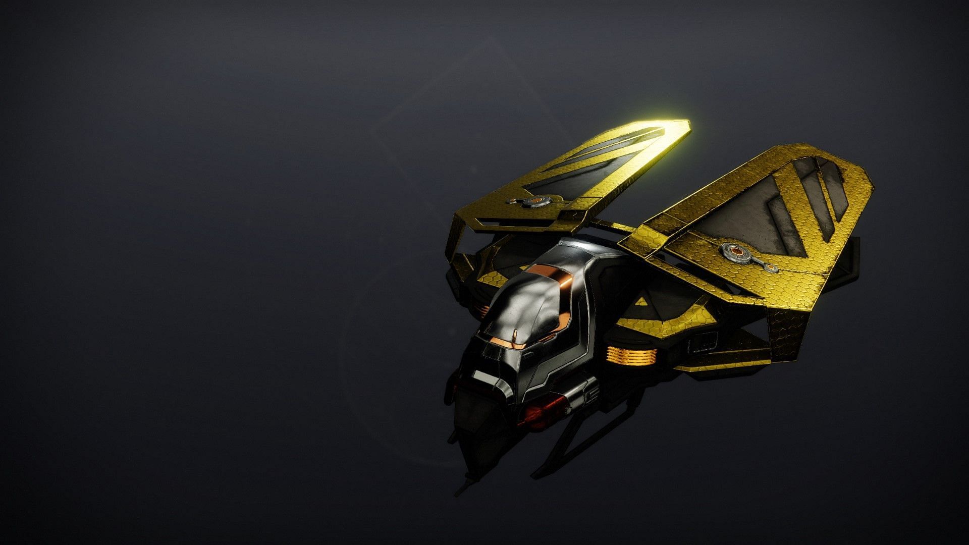 The Final Instar Exotic ship (Image via Bungie)