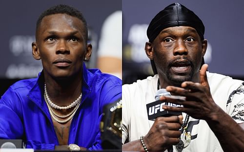 Israel Adesanya (L); Jared Cannonier (R)