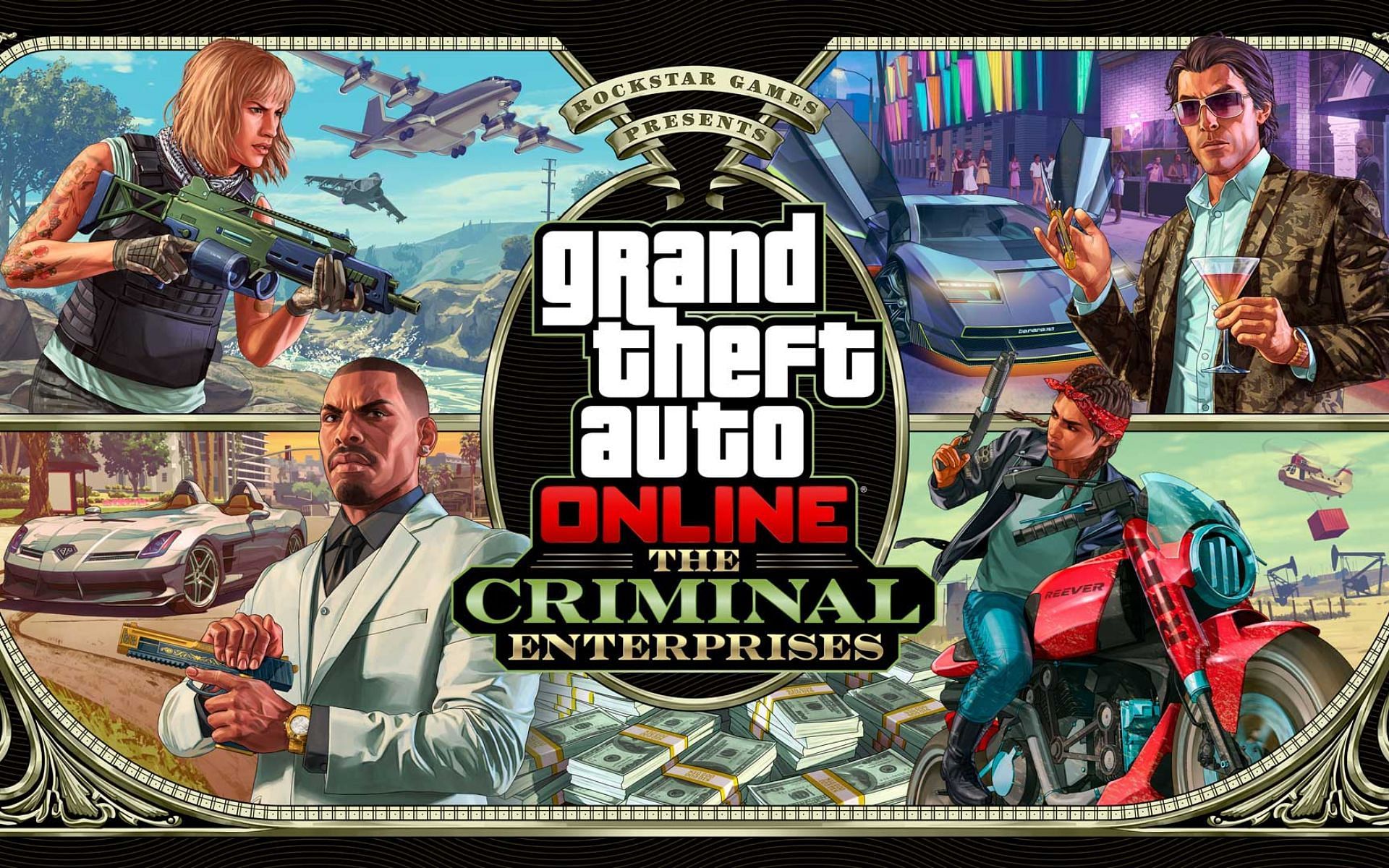 The new DLC is called The Criminal Enterprises (Image via Rockstar Games)