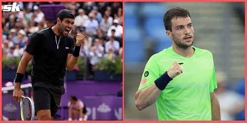 Berrettini takes on Martinez in the quarterfinals of the Swiss Open in Gstaad.