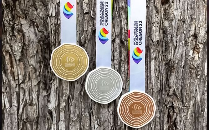 World Athletics Championships 2022 medal table before Day 8