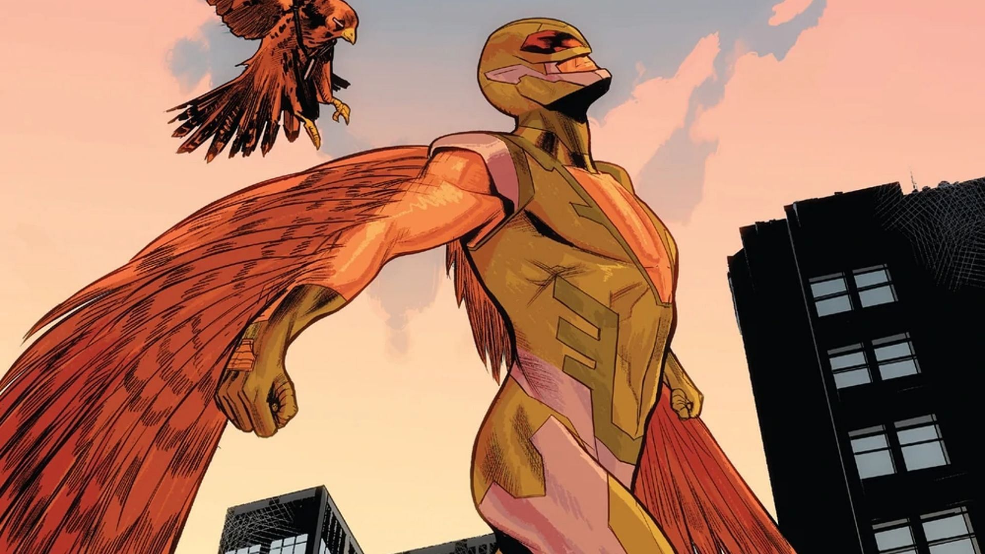 Torres as The Falcon (Image via Marvel Comics)