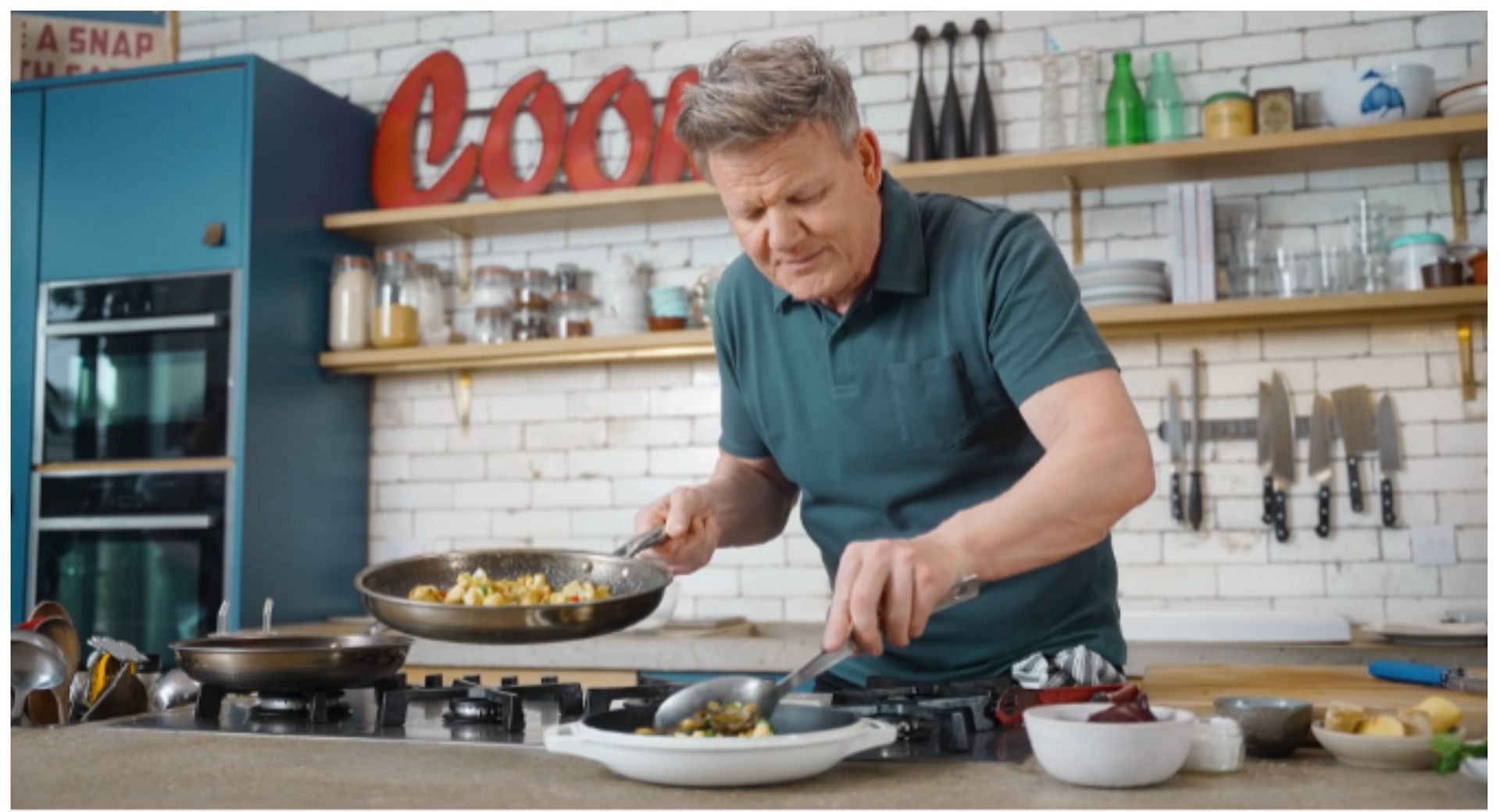 Gordon Ramsay is known to despise vegetarian food (image via YouTube/Gordon Ramsay)