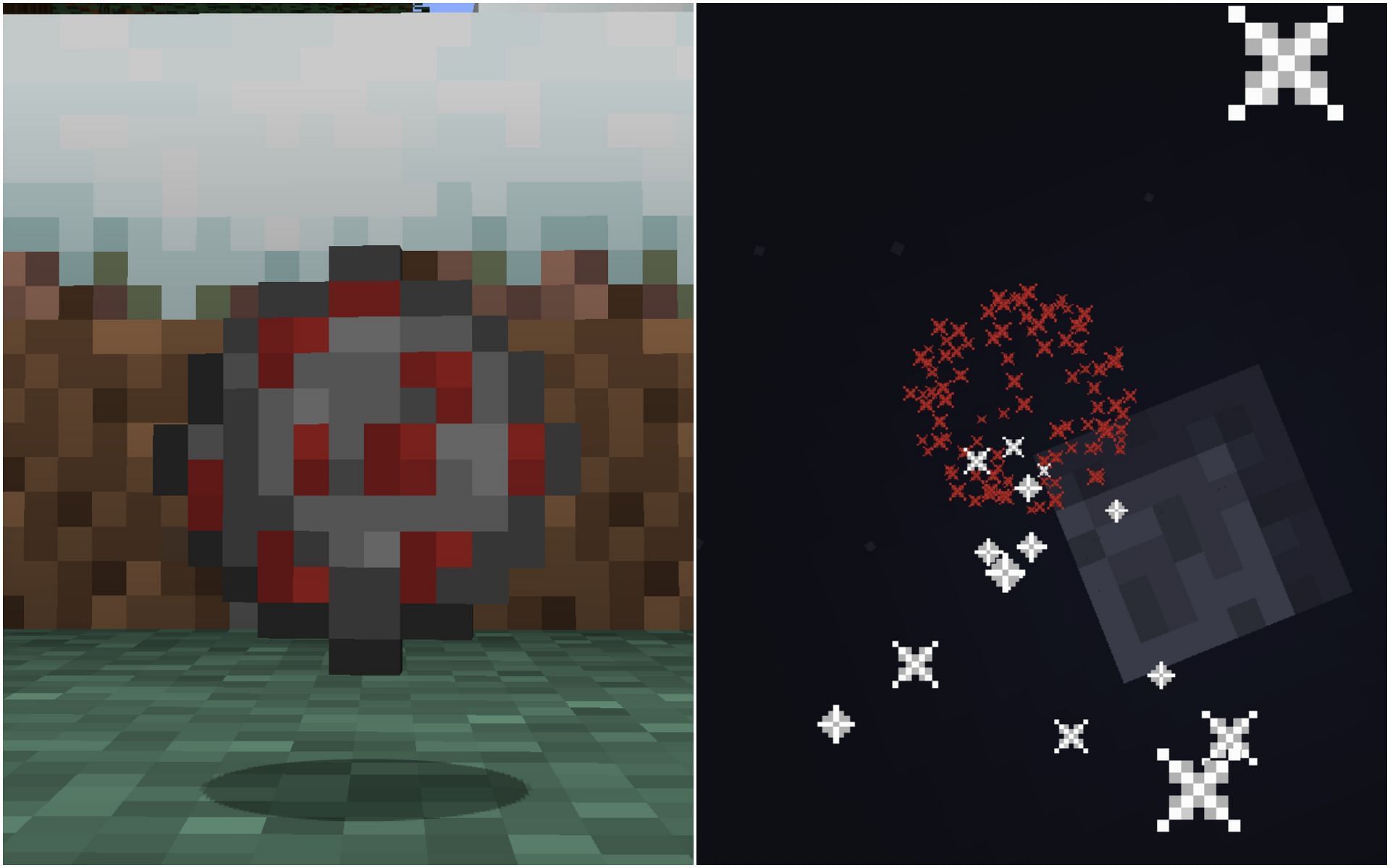 Several combinations of items can craft different firework stars (Image via Minecraft 1.19)