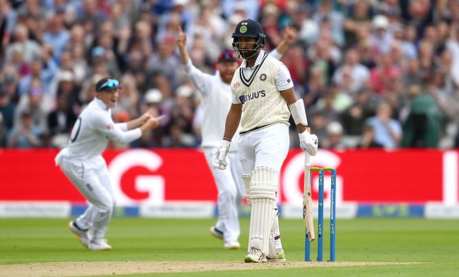 "There is a problem now" - Aakash Chopra on Cheteshwar Pujara's dismissal on Day 1 of the 5th India vs England Test