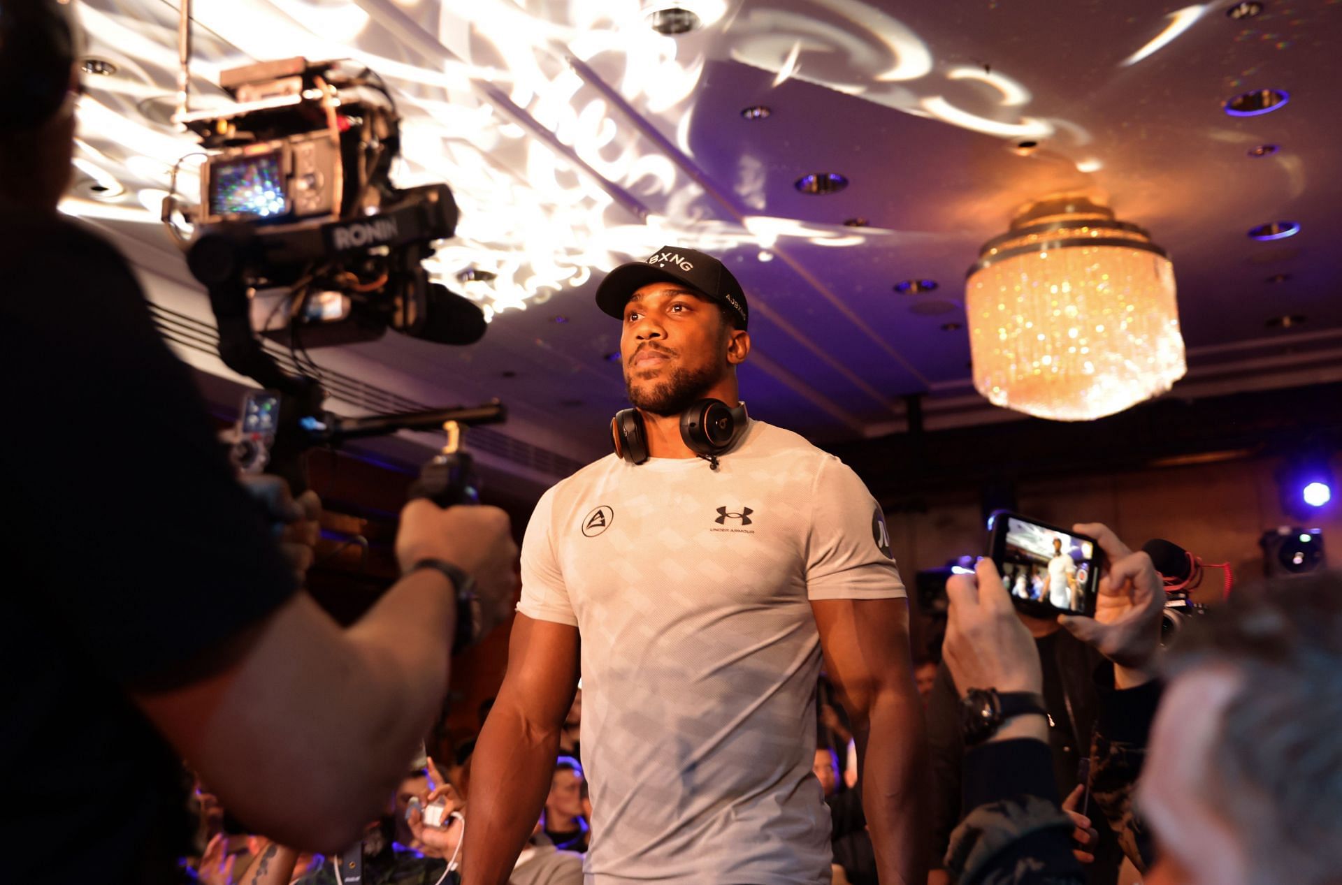 Anthony Joshua at Press Conference 